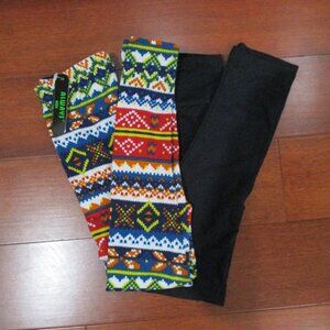 Nordstrom and Always Kids Legging / Tights Bundle 2 Pair